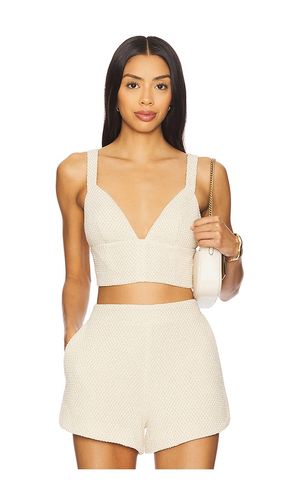 Castalia Bra Top in Cream. - size L (also in M, S, XL, XS) - L'AGENCE - Modalova