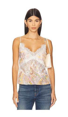 Kilah Lace Cami in Peach. - size L (also in M, XL) - L'AGENCE - Modalova