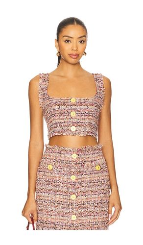 Maylin Bralette Top in Pink. - size L (also in M, S, XS) - L'AGENCE - Modalova