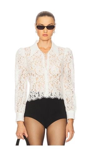 Anita Lace Button Up Top in . - size L (also in M, S, XS) - L'AGENCE - Modalova
