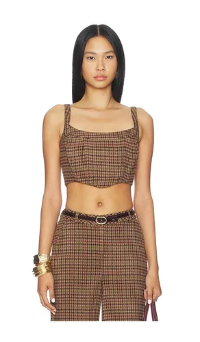 Tiffany Corset Top in Tan. - size 0 (also in 00, 12, 2, 4, 6) - L'AGENCE - Modalova