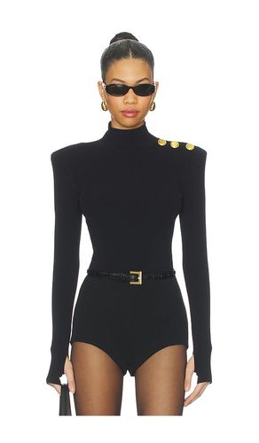 Jennis Mockneck Knit Bodysuit in . Size L. Also in XL - L'AGENCE - Modalova