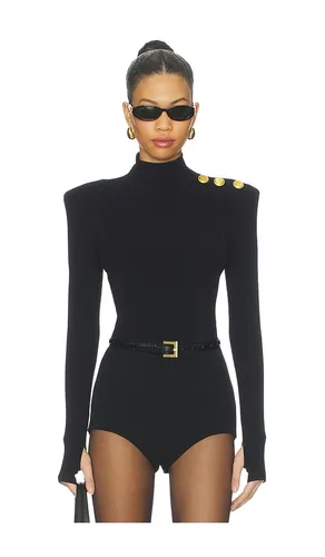 Jennis Mockneck Knit Bodysuit in . Size S. Also in XL, XS - L'AGENCE - Modalova