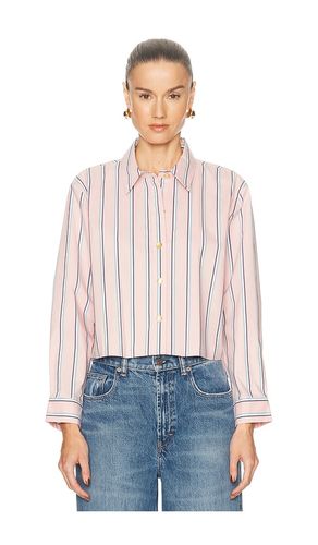 Cosette Crop Hi Low Shirt in . Size L. Also in M - L'AGENCE - Modalova