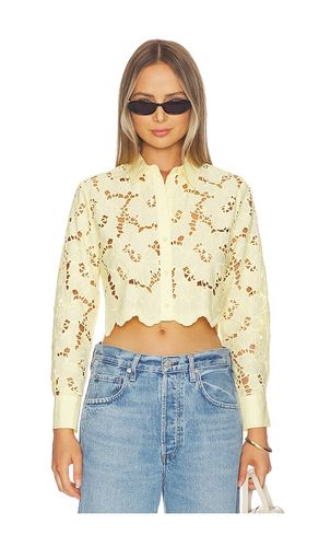Seychelle Cropped Button Down Top in . Taglia L. Also in M, S, XS - L'AGENCE - Modalova