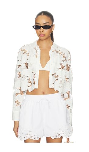 Seychelle Cropped Button Down in . Size S. Also in M - L'AGENCE - Modalova