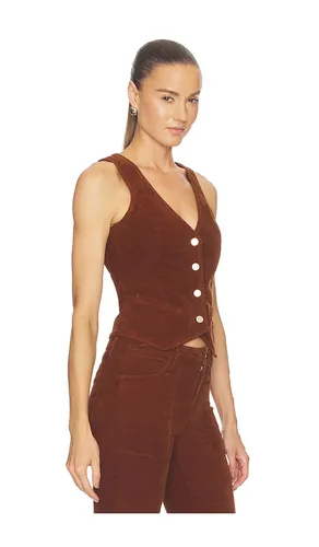 Yelena Vest in Brown. - size S (also in XS, M, L) - L'AGENCE - Modalova