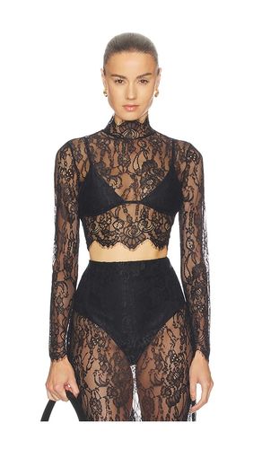 Henriette Lace Long Sleeve Top in . - size M (also in S, XS) - L'AGENCE - Modalova