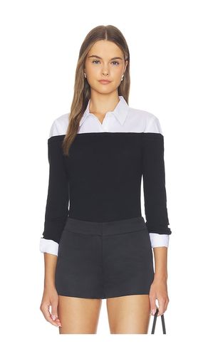 Mathilde Pupplin Cuff Collared Polo in & . Taglia M. Also in S, XS - L'AGENCE - Modalova