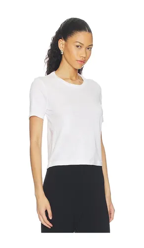 Stormy Short Sleeve Crop Crew Neck Tee in . - size L (also in S, XS) - L'AGENCE - Modalova