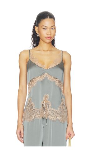 Mitsu Lace Trim Cami in . Size L. Also in M, XL - L'AGENCE - Modalova