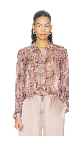 Cosette Crop Hi Low Shirt in . Taglia L. Also in M, S - L'AGENCE - Modalova