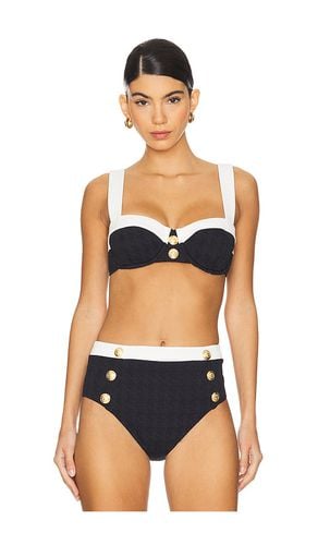 Alexandria Colorblock Chic Bikini Top in ,White. - size L (also in M, S, XS) - L'AGENCE - Modalova