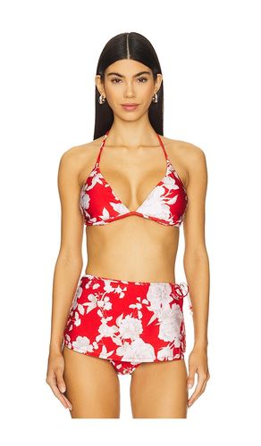 Annabelle Triangle Bikini Top in Red. - size S (also in XS) - L'AGENCE - Modalova