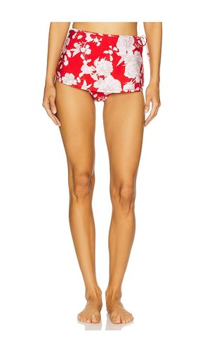 Ellen Bikini Bottom With Wrap Skirt in Red. - size S (also in XL, XS) - L'AGENCE - Modalova