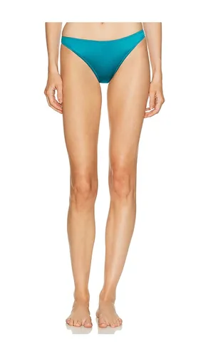 Jean Scoop Front Bikini Bottom in Teal. - size L (also in M, S, XL, XS) - L'AGENCE - Modalova