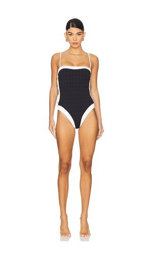 Tory Colorblock Chic Bandeau One Piece Swimsuit in . - size L (also in M, S, XL) - L'AGENCE - Modalova