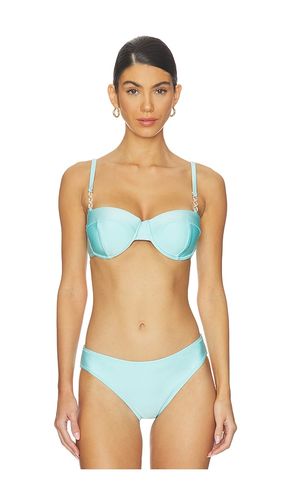 Alexandria Bandeau Bikini Top in Blue. - size S (also in XS, M, L) - L'AGENCE - Modalova