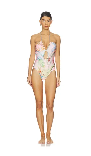Opus Halter One Piece in Pink. - size S (also in M) - L'AGENCE - Modalova