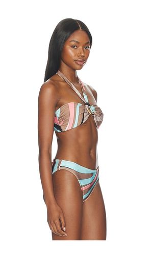 Krysta Bandeau Bikini Top in Pink. - size S (also in XS, M, L) - L'AGENCE - Modalova