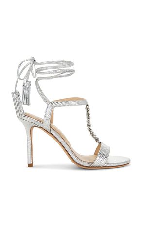 Bond Sandal in Metallic Silver. - size 10 (also in 6, 6.5, 7, 7.5, 8, 8.5, 9, 9.5) - L'AGENCE - Modalova