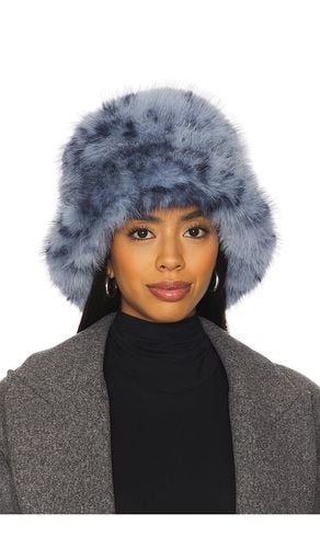 X REVOLVE Kayley Faux Fur Hat in Blue - LAMARQUE - Modalova