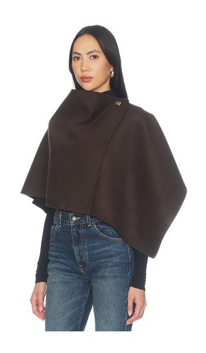 LAMARQUE Nezra Poncho in Chocolate - LAMARQUE - Modalova