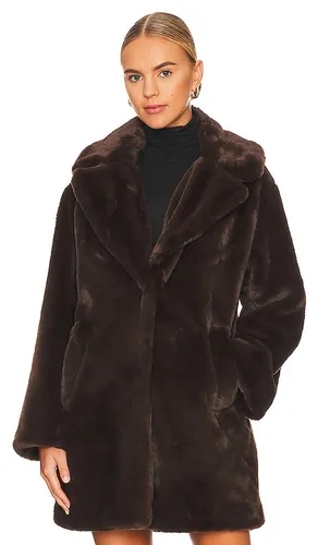 Linnea Teddy Coat in Brown. - size L (also in M, S, XS) - LAMARQUE - Modalova