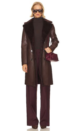 Abrigo abigail en color marrón talla M en - Brown. Talla M (también en L, S, XL, XS, XXS) - LAMARQUE - Modalova