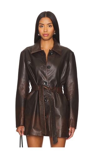 Marlowe Coat in Brown. - size L (also in M, S, XL, XS) - LAMARQUE - Modalova
