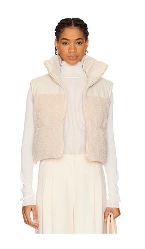 Melicia Faux Fur Vest in Ivory. - size L (also in M, S, XL, XS) - LAMARQUE - Modalova