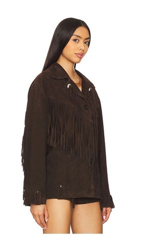 X REVOLVE Alma Jacket in Chocolate. - size L (also in XS) - LAMARQUE - Modalova