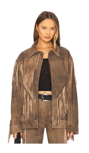 X REVOLVE Arizona Jacket in Brown. - size M/L (also in XL) - LAMARQUE - Modalova