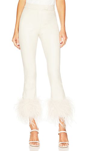 Pagetta Faux Leather Pant in Cream. - size L (also in S) - LAMARQUE - Modalova