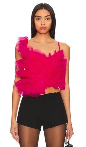 Feleta Ruffled Top in Fuchsia. - size S (also in XS, XXS) - LAMARQUE - Modalova