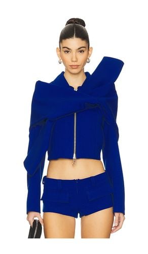 Knot Jacket in Royal. - size L (also in M, S, XS) - LADO BOKUCHAVA - Modalova