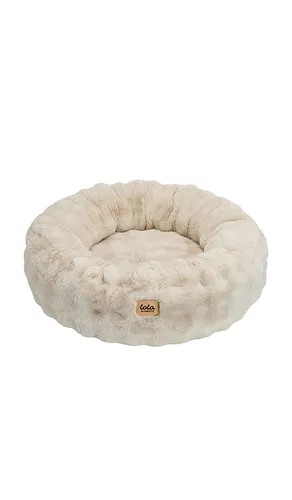 Small Bubble Round Pet Bed in - Lola Blankets - Modalova