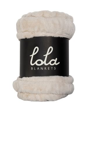 X tezza in color ivory size all - Lola Blankets - Modalova