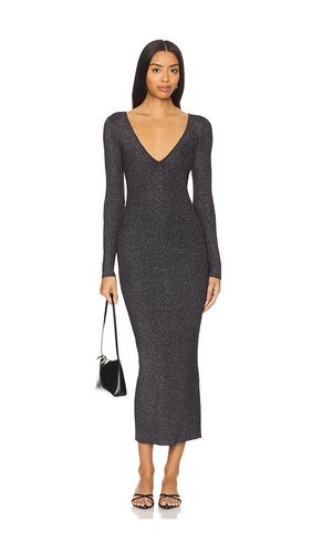 Felicity Dress in Metallic Silver. - size M (also in S, XS) - LBLC The Label - Modalova