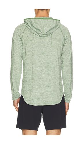 Enzo Long Sleeve Tee Hoodie in Green. - size L (also in M, S, XL/1X) - Legends - Modalova