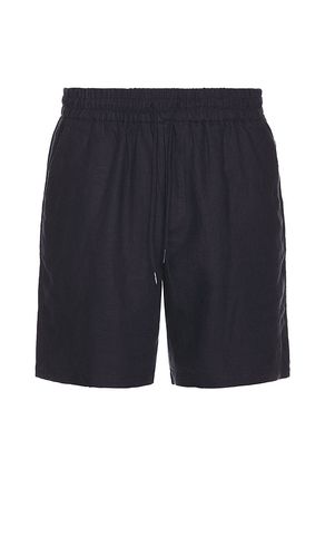 Otto Linen Shorts in Navy. - size L (also in M, S) - Les Deux - Modalova