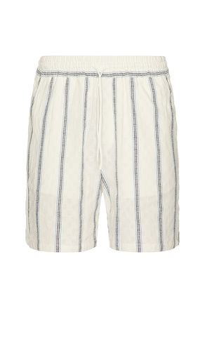 Harry Check Dobby Shorts in White. - size L (also in M, S) - Les Deux - Modalova