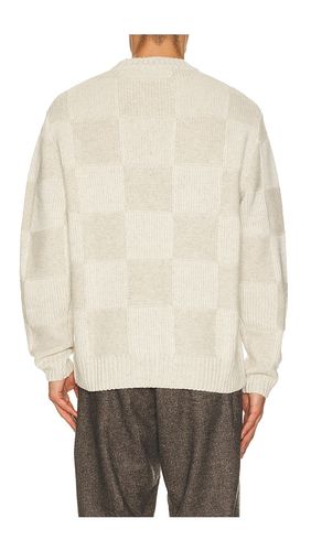 Check Knit Sweater in Cream. - size L (also in M, S, XL/1X) - Les Deux - Modalova