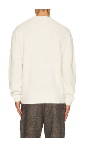 Wool Rib Roundneck Knit Sweater in Cream. - size L (also in M, S, XL/1X) - Les Deux - Modalova