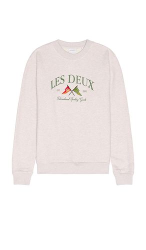 Ivy League Sweatshirt in Cream. - size L (also in M, S, XL/1X) - Les Deux - Modalova