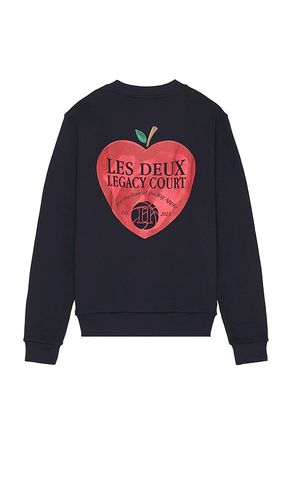 Legacy Court Sweatshirt in Navy. - size L (also in M, XL/1X) - Les Deux - Modalova
