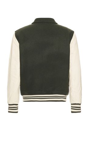 Varsity Wool Jacket in Green. - size M (also in XL/1X) - Les Deux - Modalova