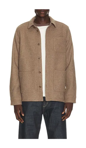 Wool Overshirt in Brown. - size L (also in M, S, XL/1X) - Les Deux - Modalova