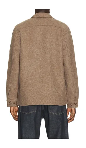 Wool Overshirt in Brown. - size L (also in M, S, XL/1X) - Les Deux - Modalova