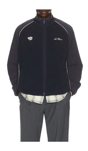 Fleece Track Jacket in Blue. - size S (also in M, L, XL/1X) - Les Deux - Modalova
